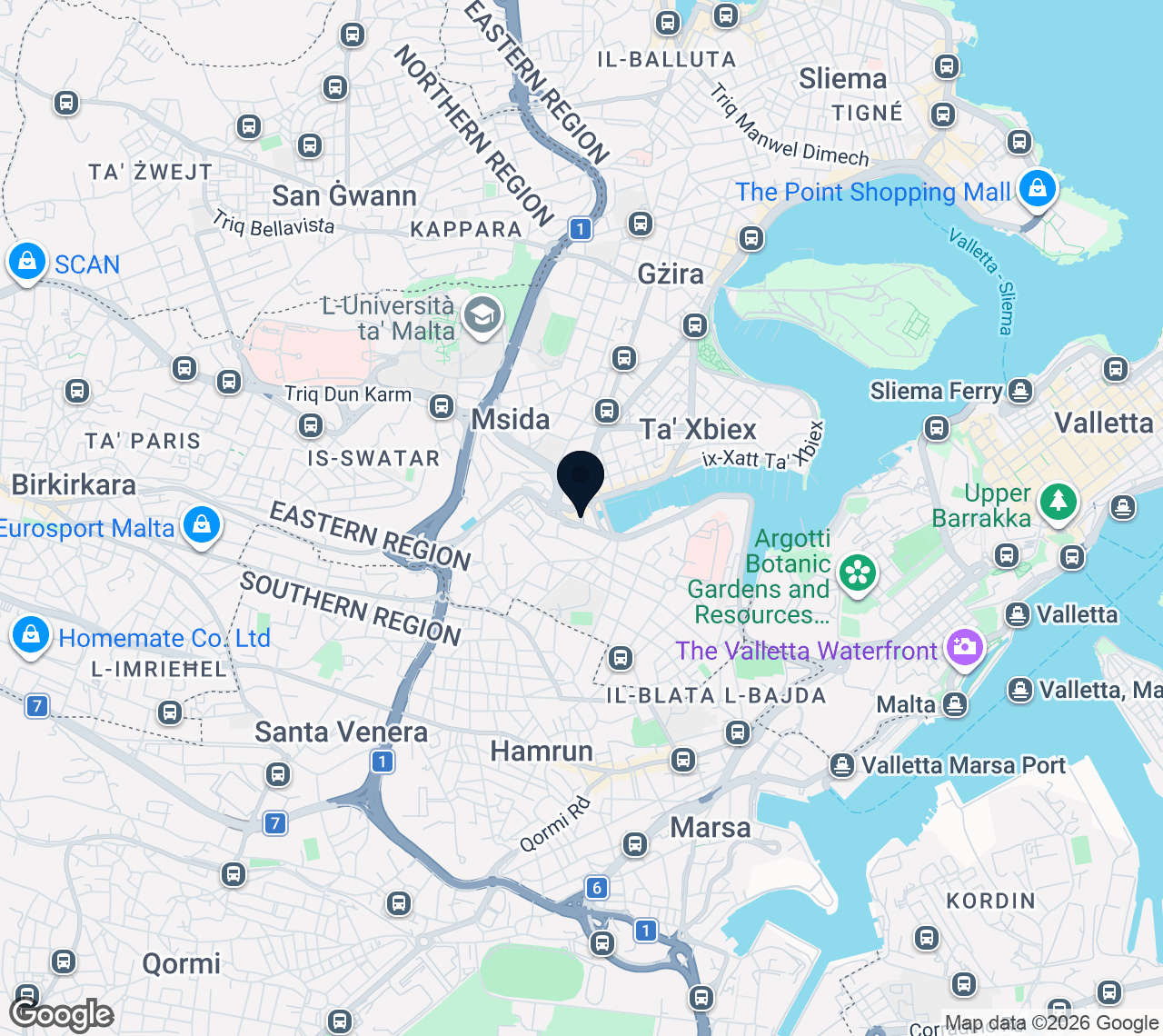 Mappa ta’ Msida